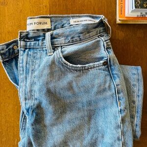 Denim Forum High Rise Light Blue Jeans